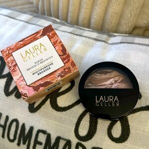 Laura Gellar Baked Bronze N Brighten Multipurpose Bronzer in Medium New